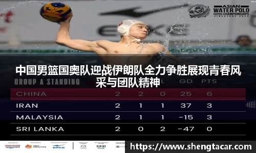 中国男篮国奥队迎战伊朗队全力争胜展现青春风采与团队精神
